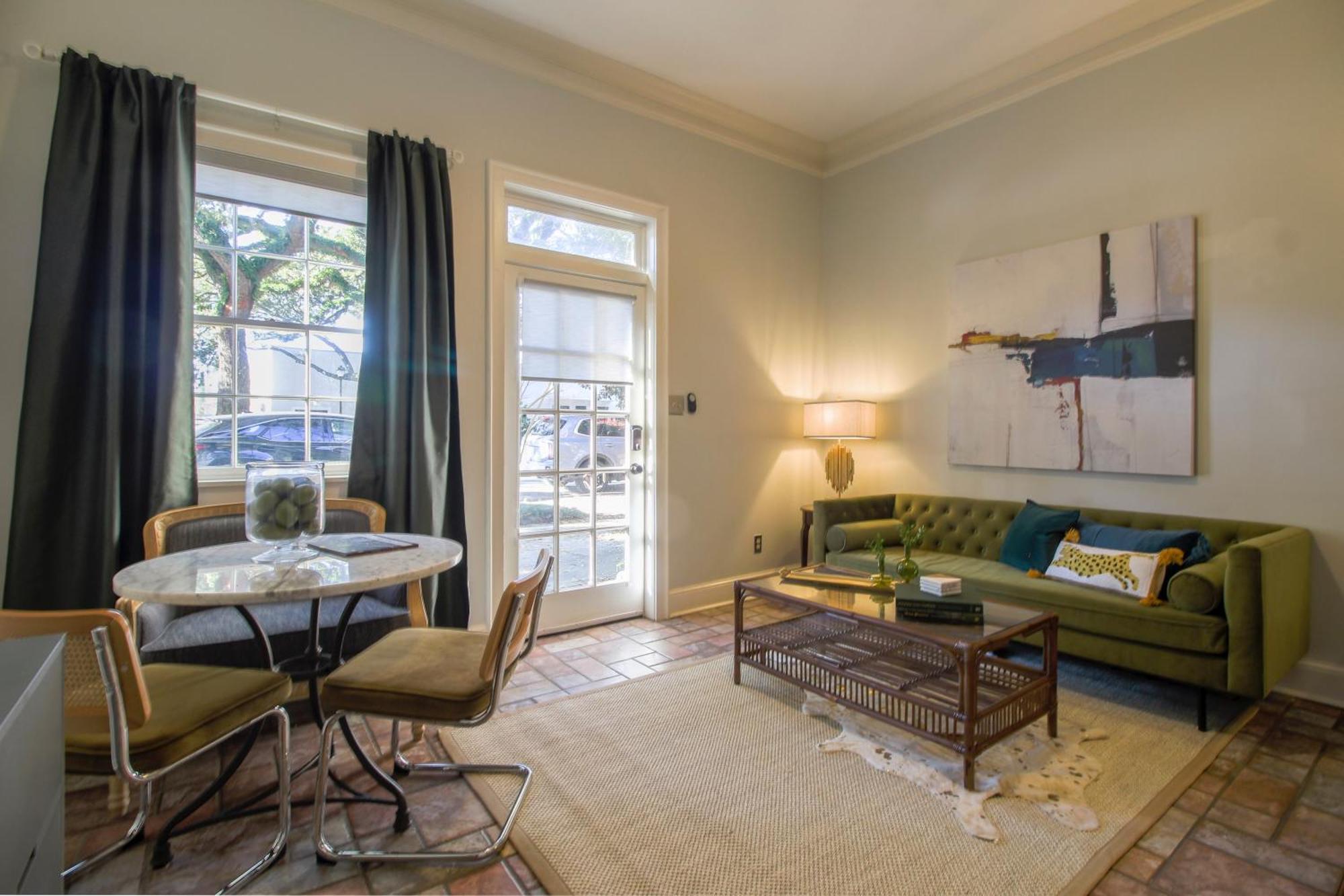 Apartmán Private Patio Retreat In Charming Downtown Savannah Exteriér fotografie